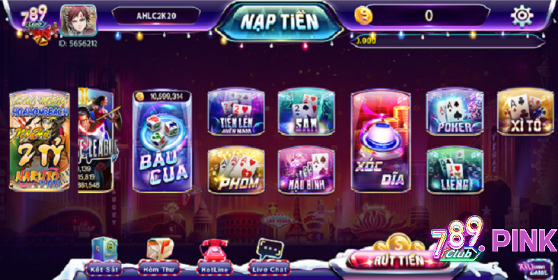 Giao diện 789club